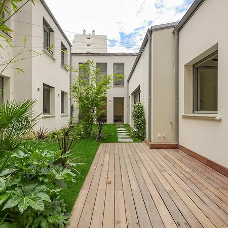 דירה Exceptional Townhouse - Private Garden פריז